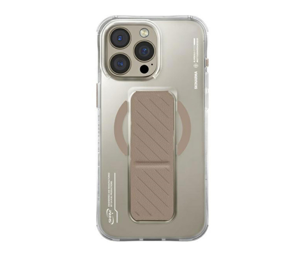 Skinarma Axon do iPhone 16 Pro 6.3" Magnetic Grip champagne - 1316879 - zdjęcie